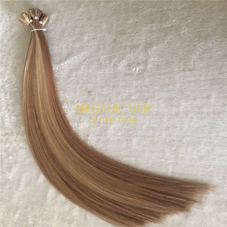 Human flat tip hair extensions on sale X185